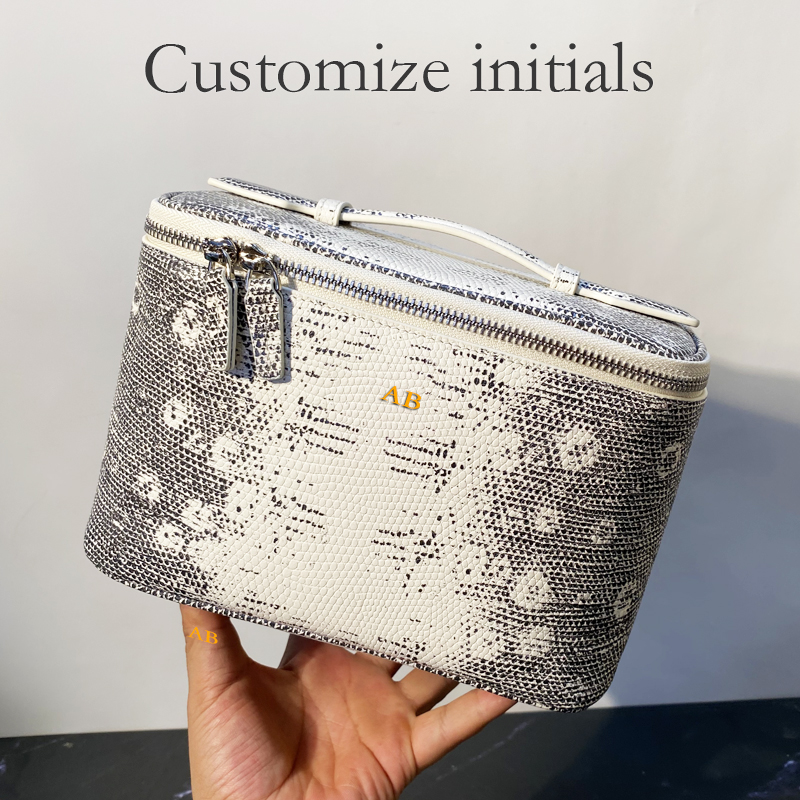 Customize Initials Leather Liz - Luxury Skincare Packaging Wholesale ulasan dan harga