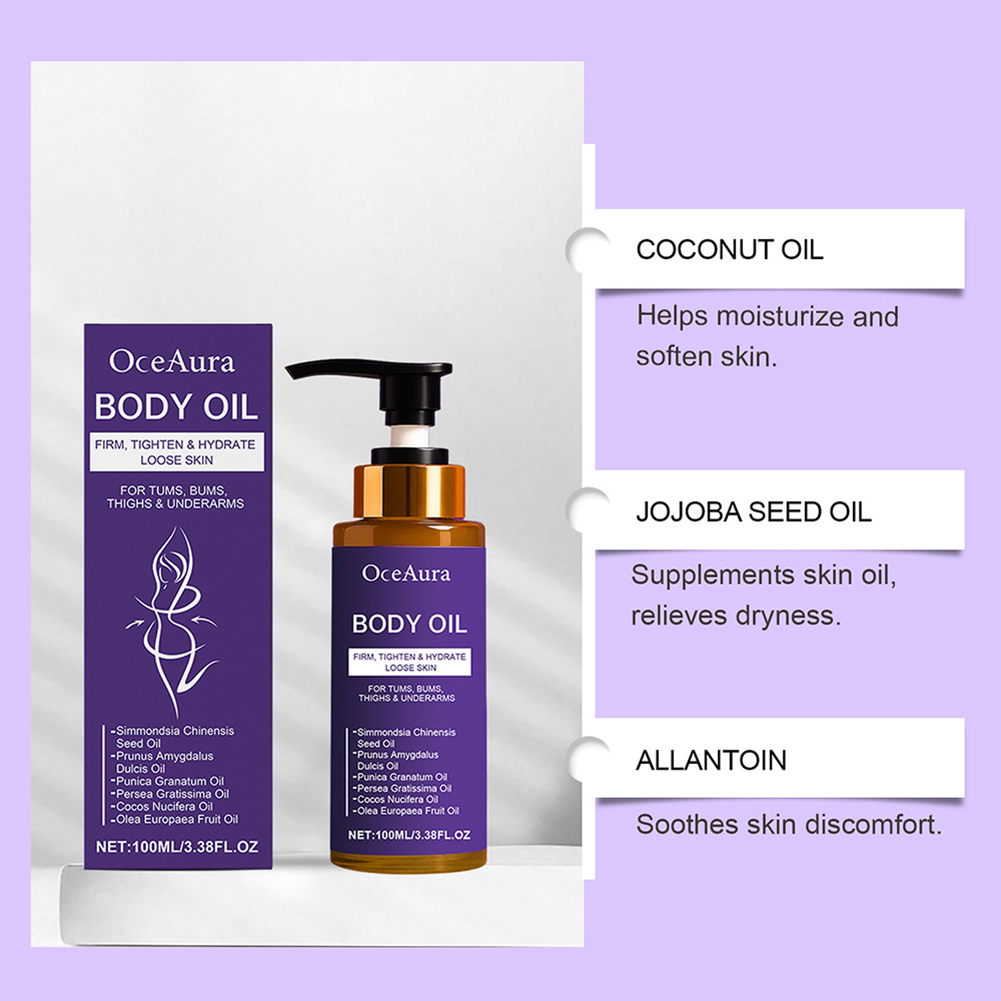 100ml Body Oil,Luxury Body Oil - Luxury Skincare Set For Women ulasan dan harga